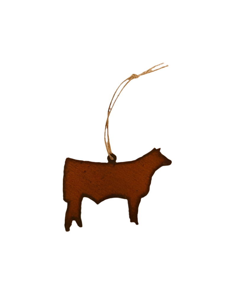 Show Steer farm 4H Ornament