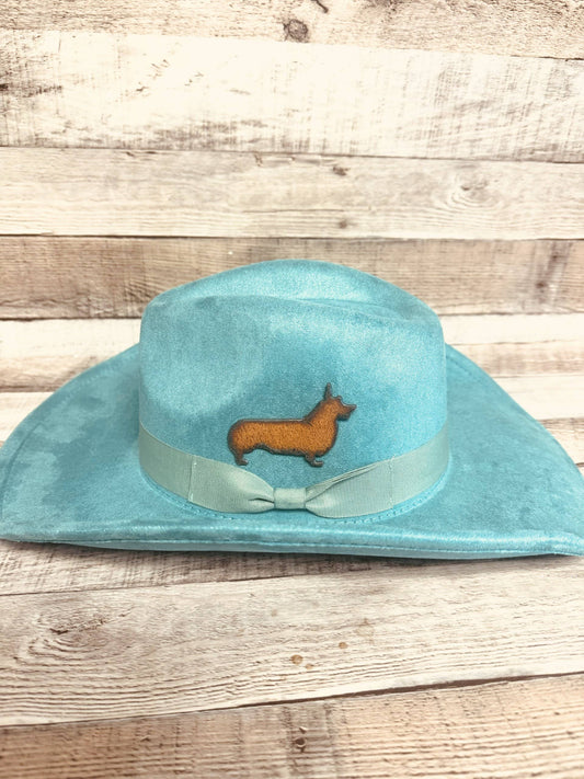 Corgi Dog Pet Rustic Metal Whimsical Hat Pin Made in The USA