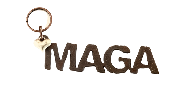 "MAGA" Word Key Chain