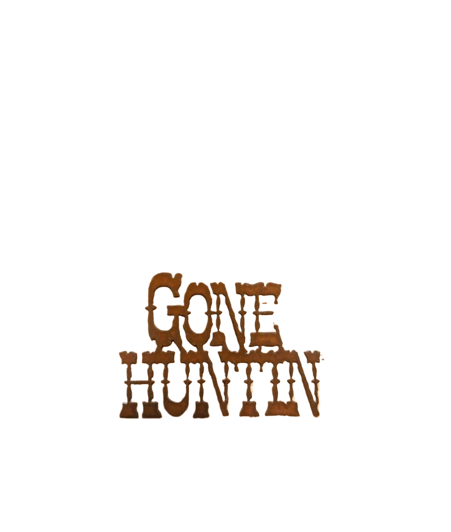 Gone Huntin Western Magnet