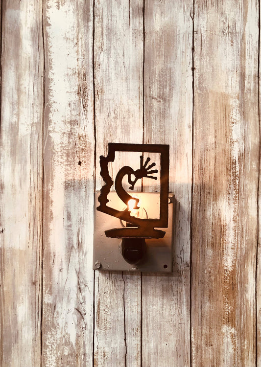 Arizona Outline Nightlight with Kokopelli Design