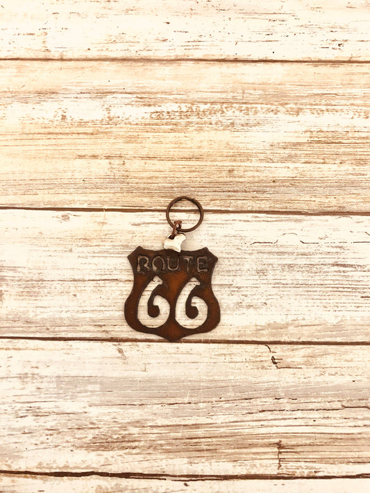 Route 66 Keychain