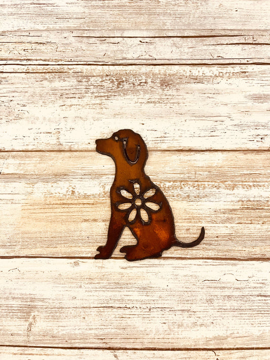 Dog GARDEN FRIEND Pet Gift Magnet