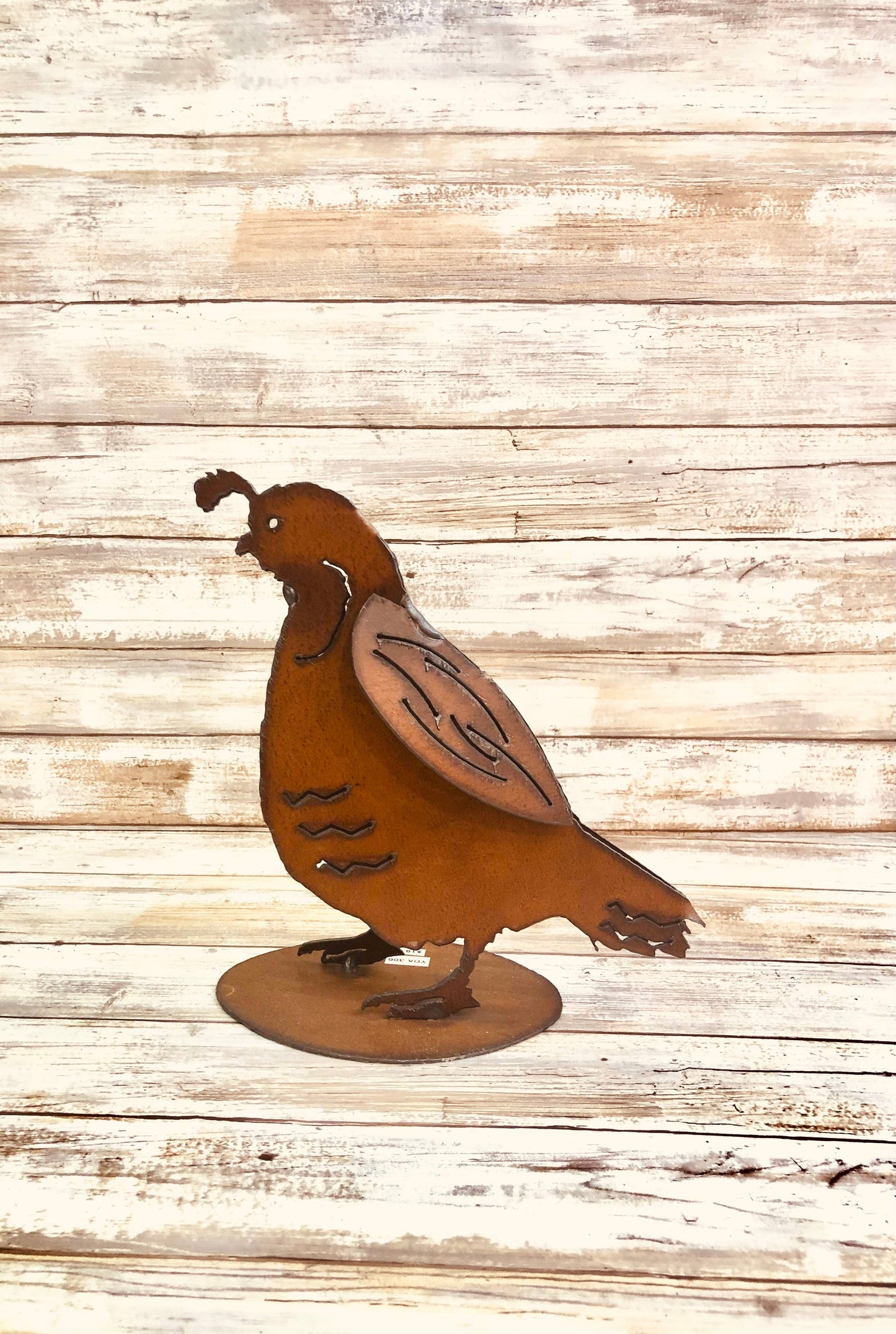 Quail Mom Medium Garden Sculpture