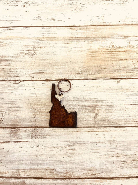 Idaho State Shape Key Chain