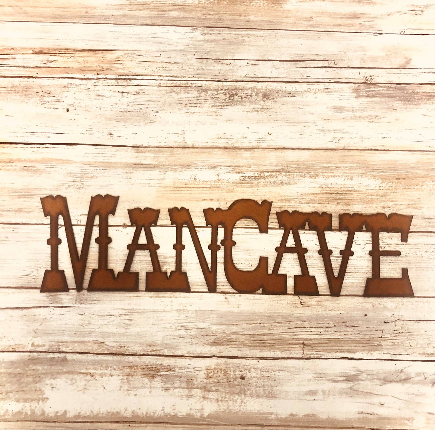 Mancave Metal Sign