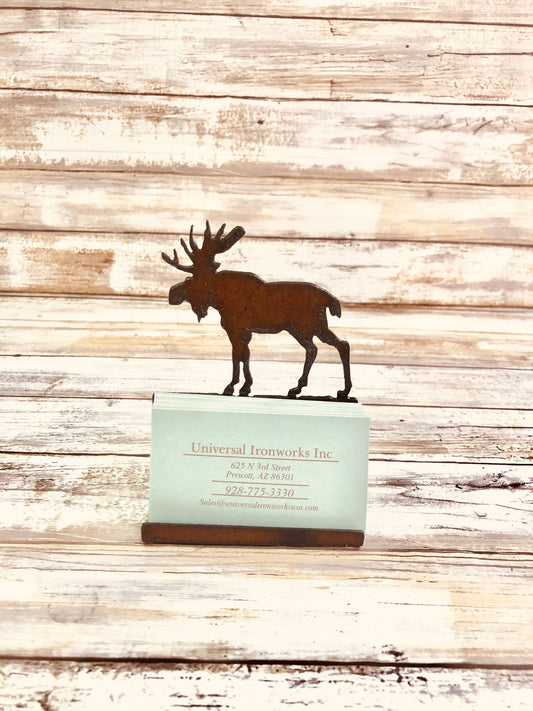 Moose lodge Business Card Holder