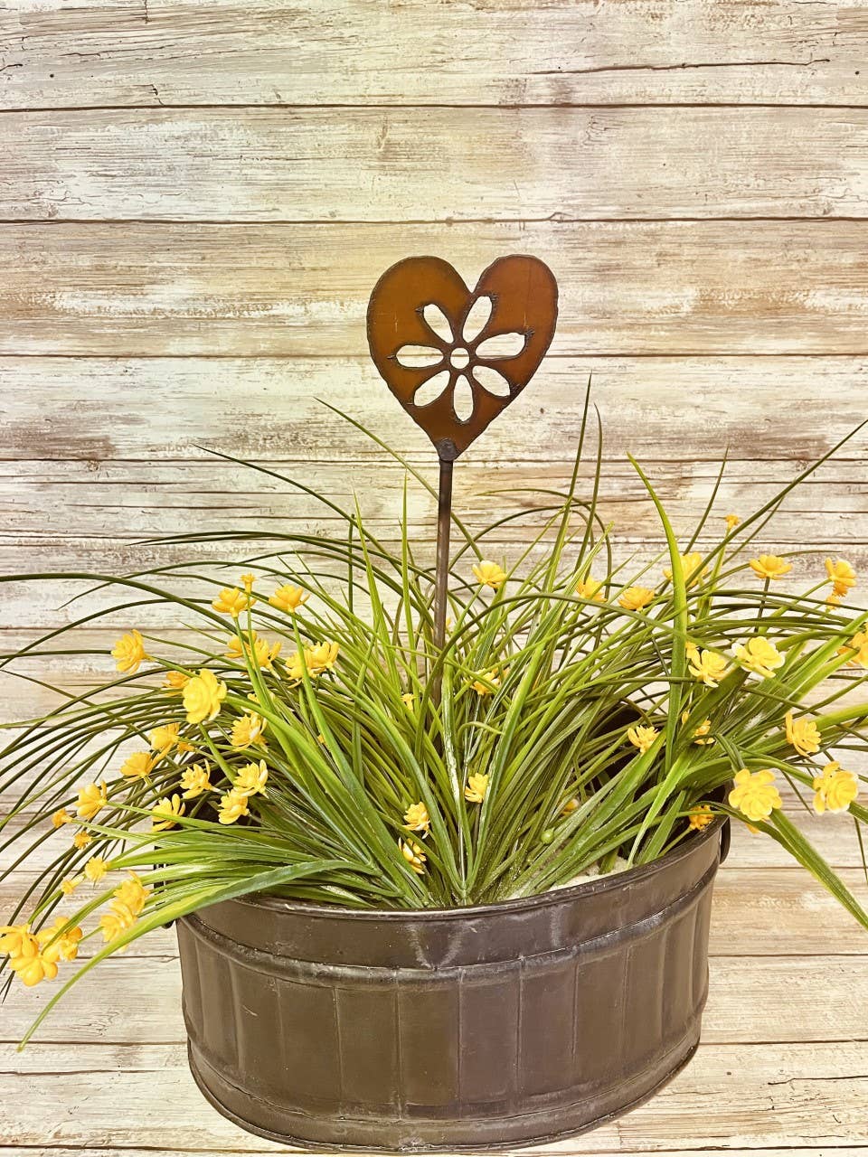 Heart Garden Friend Plant Stake Valentines Garden
