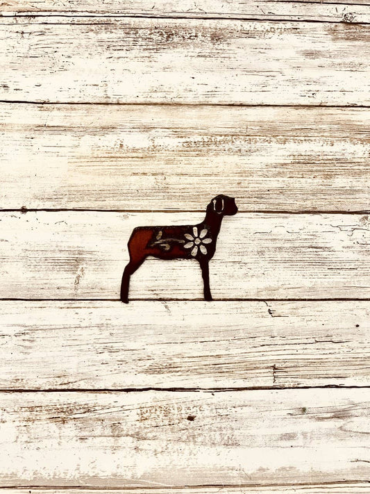 Lamb GARDEN FRIEND Magnet