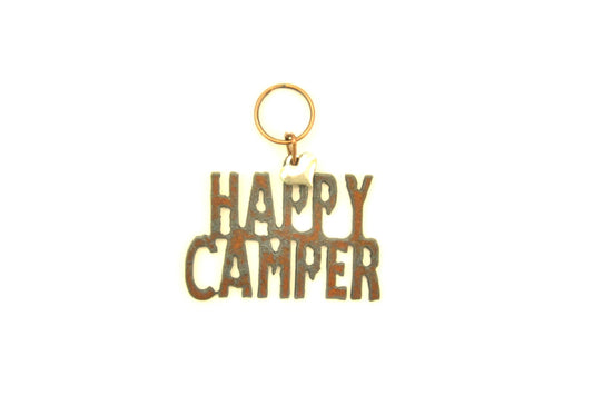 Happy Camper Keychain