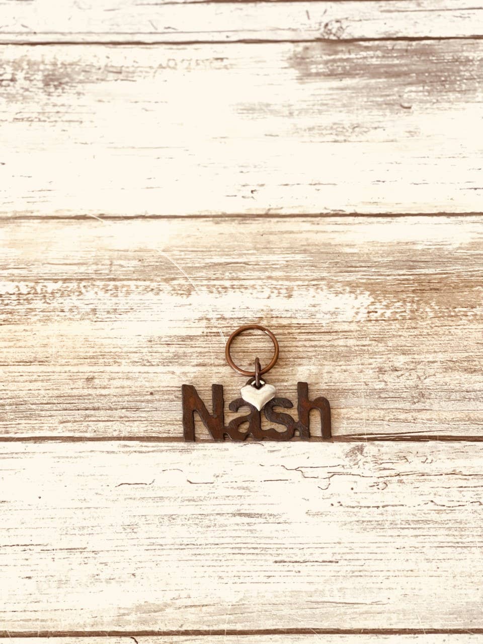 Nash Word Key Chain Nashville Tennessee Gift