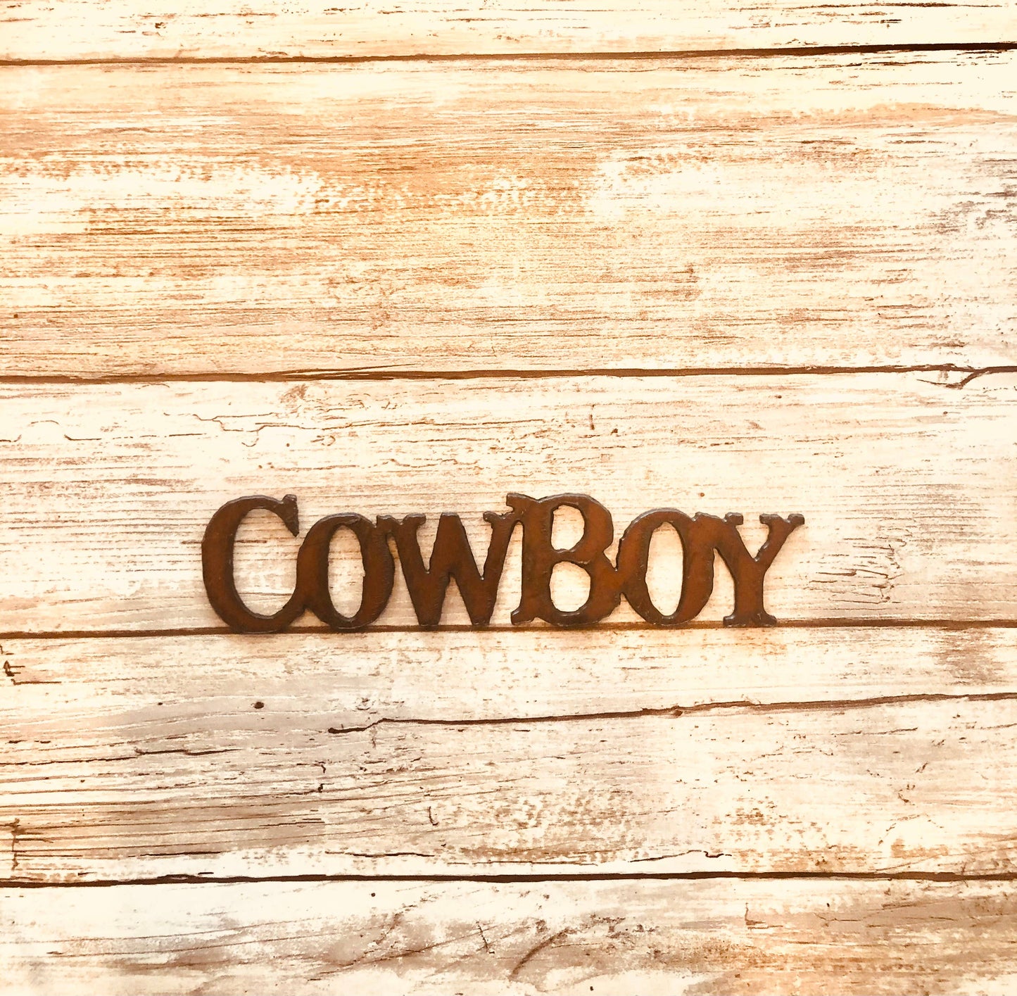 Cowboy Word Western Rodeo Magnet