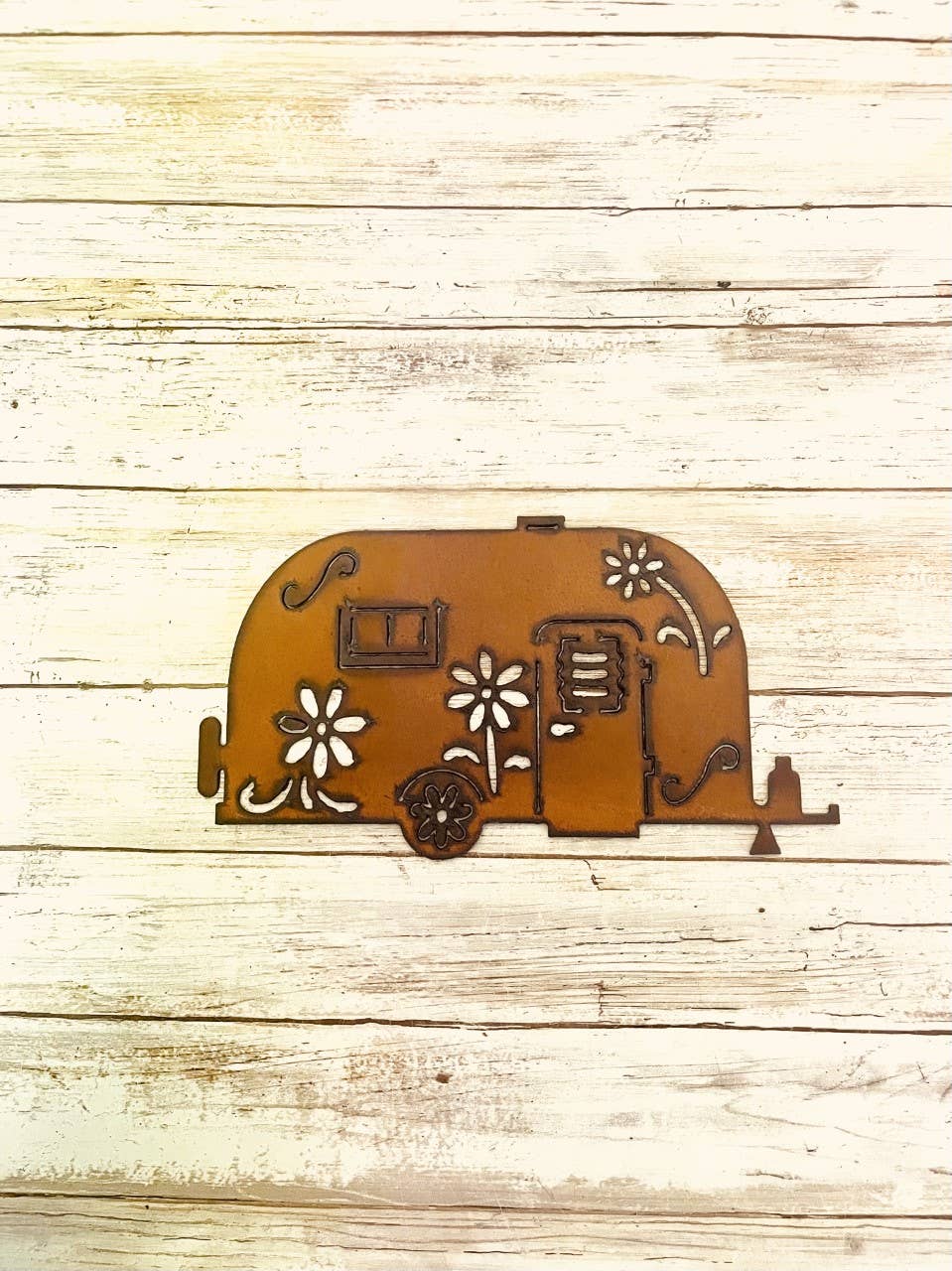 Trailer Airstream Camping Garden Friend Wall Image KOA Sign