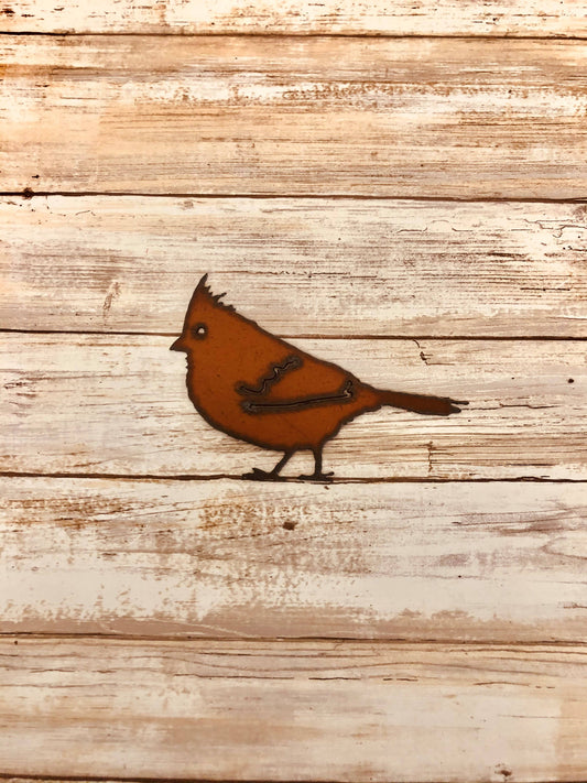 Cardinal Bird Magnet