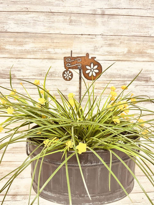 Tractor GARDEN FRIEND Plant Stake