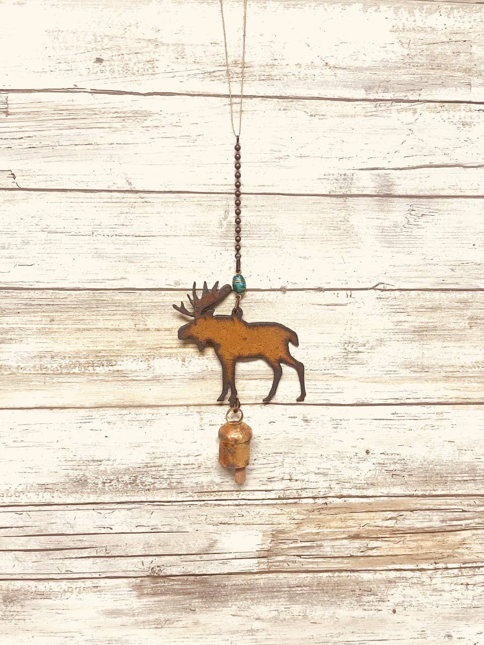 Moose Bell Lodge Garden Chime Bell