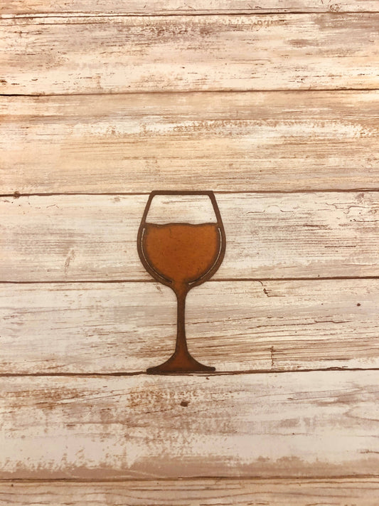 Wine Glass Magnet