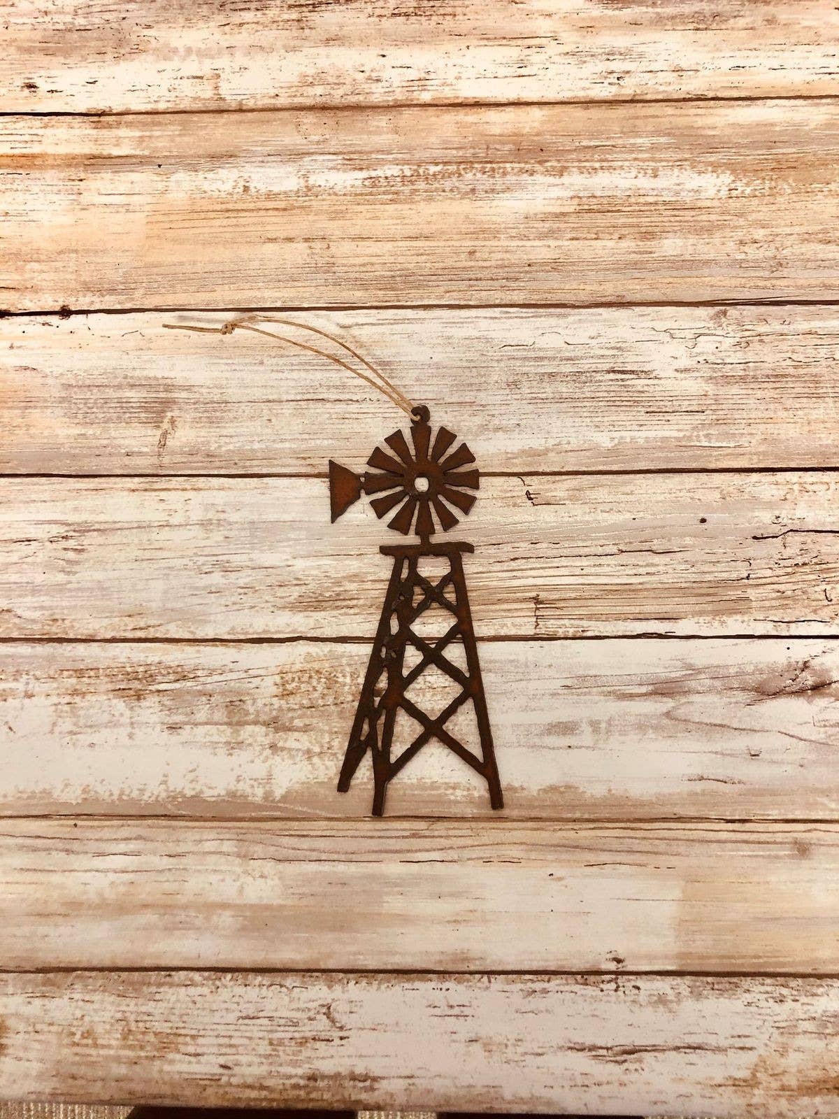 Windmill Rustic Farm Ornament