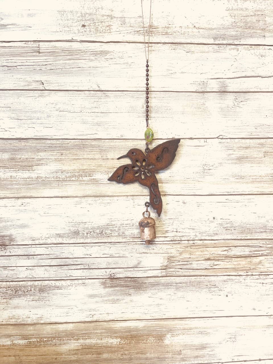 Hummingbird GARDEN FRIEND Single Bell Mobile Garden Chime