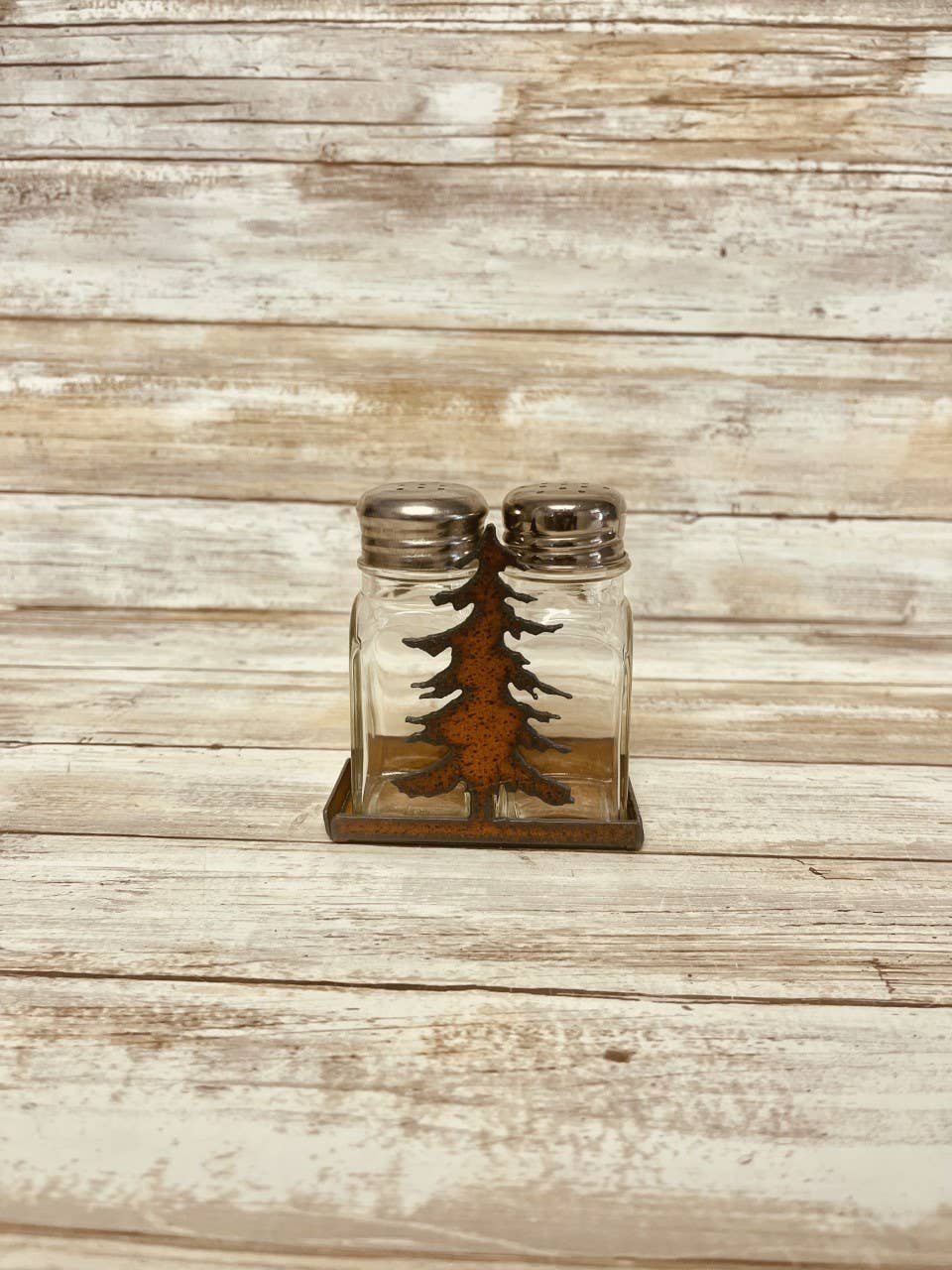 Emporium Pine Tree Salt N Pepper Lodge Holder