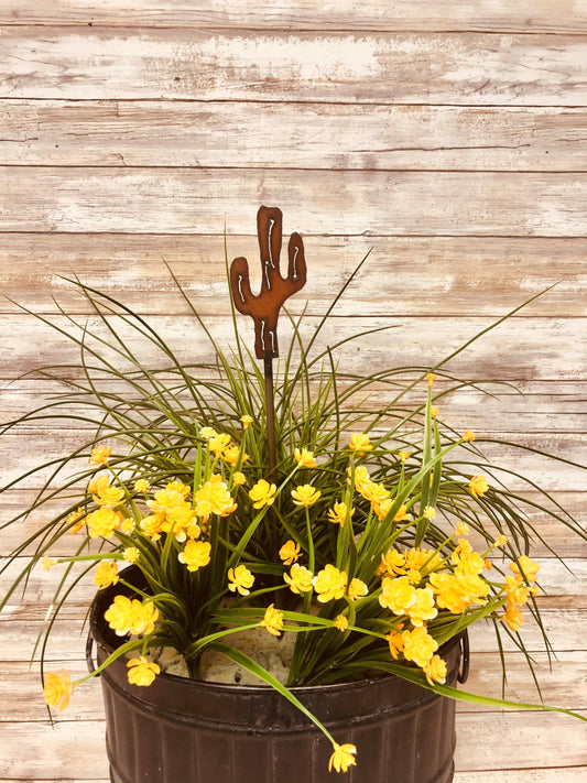 Saguaro Cactus Southwest Garden Plant Stake